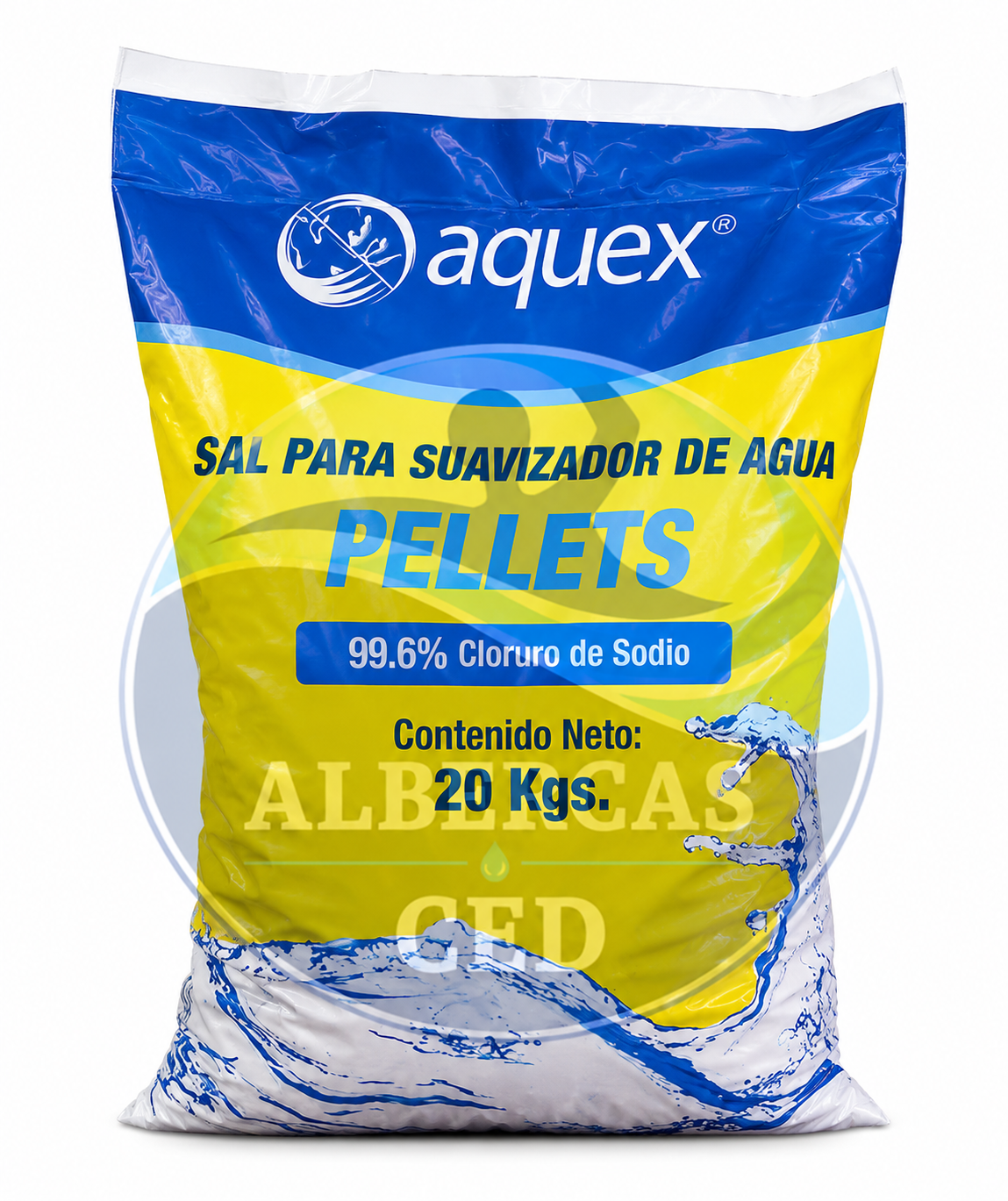 Sal En Pellets AQUEX 20 kg