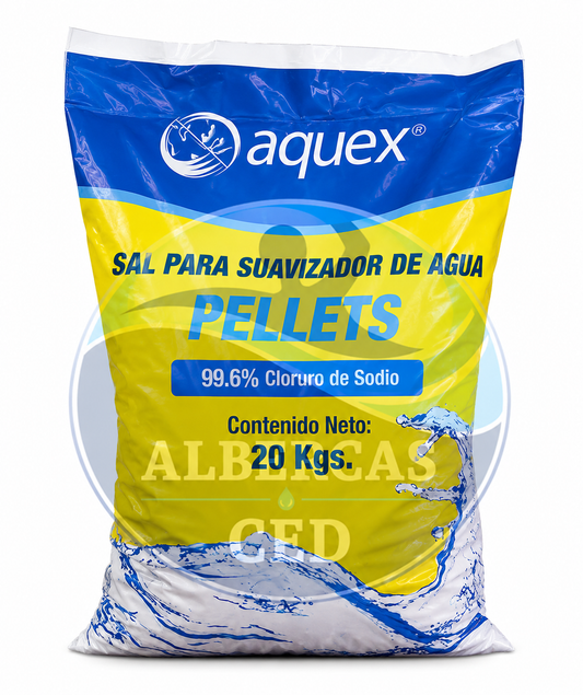 Sal En Pellets AQUEX 20 kg