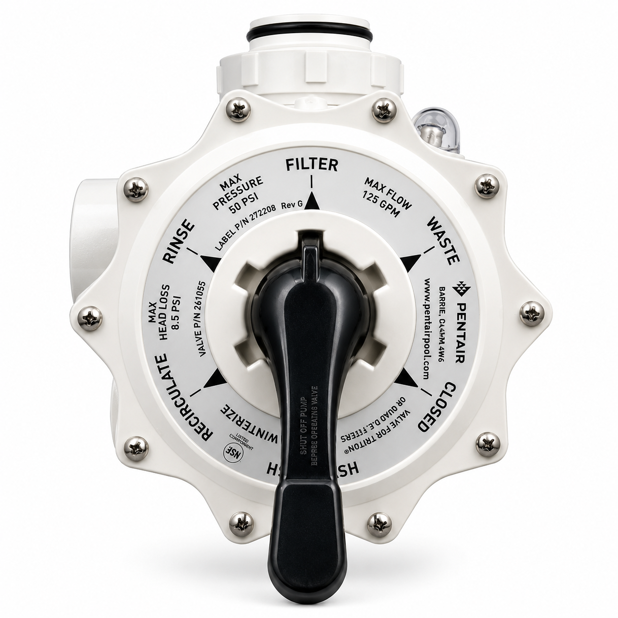 Válvula Multiple de 2" para Triton 30" y 36"
